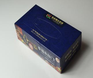 廣(guǎng)告盒抽紙定製案例